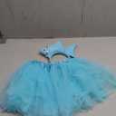 2 Pieces Fish Goldfish Marine Life Sea Animal Costume Headband and Tutu for Halloween Dress Up