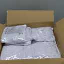 VEVOR 100 Pcs White Chair Covers Polyester Spandex Chair Cover Stretch Slipcovers for Wedding Party Dining Banquet Flat-Front Chair Covers
