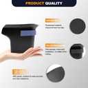 Compatible with Mercedes Benz GLE 350 450 & GLS 450 54 2020-2023 Front Row Door Organizer Tray, 2Pcs Side Door Handle Pocket Armrest Storage Box Phone Glove Container