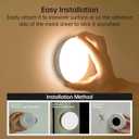 Homelist Rechargeable Puck Light with Remote, Motion Sensor Night Light, LED Closet Light 3 Color Temps for Stairs, Kitchen, Cabinet (3 Packs)