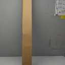 2 Pack Curtain Drapery RodAcrylic Square Finials Curtain Rod3/4" Diameter Single Deorative Curtain Rod, Adjustable Length from 86 to 120 Inches
