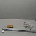 Dynasty Hardware Push Bar Panic Exit Device for Emergency Exit Doors Painted Aluminum, with Exterior Lever Handle