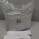 Genteele Memory Foam Bath Mat Non Slip Absorbent Super Cozy Velvet Bathroom Rug Carpet (17 inches X 24 inches, Grey)