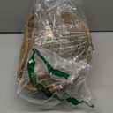 Woven Seagrass Belly Basket for Storage, Plant Pot, Laundry, Picnic and Grocery Basket with Handle (Large, Original)