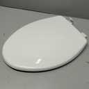 Little2Big Toilet Seat with Built-In Toddler Potty Training Seat, Slow Close, Easy to Install, Made in USA, ELONGATED, White