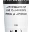 Liquitex Professional Heavy Body Acrylic Paint, 2-oz (59ml) Tube, Cadmium Yellow Medium