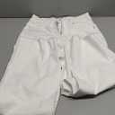 LookbookStore Wide Leg Jeans for Women Trendy High Waisted Straight Leg Frayed Hem Baggy Stretchy Denim Trousers Pants Small 