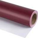 RUSPEPA Wine Red Wrapping Paper Solid Color- Mini Roll - for Christmas, Wedding, Birthday, Shower, Congrats, and Holiday - 17 Inches X 32.8 Feet