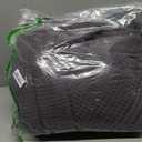 Bedsure Gentlesoft 100% Cotton Large Blanket Oversized King for Bed - Breathable Thick Waffle Weave Blanket for Summer, Couch Cover, Dark Grey, 120x94 inches