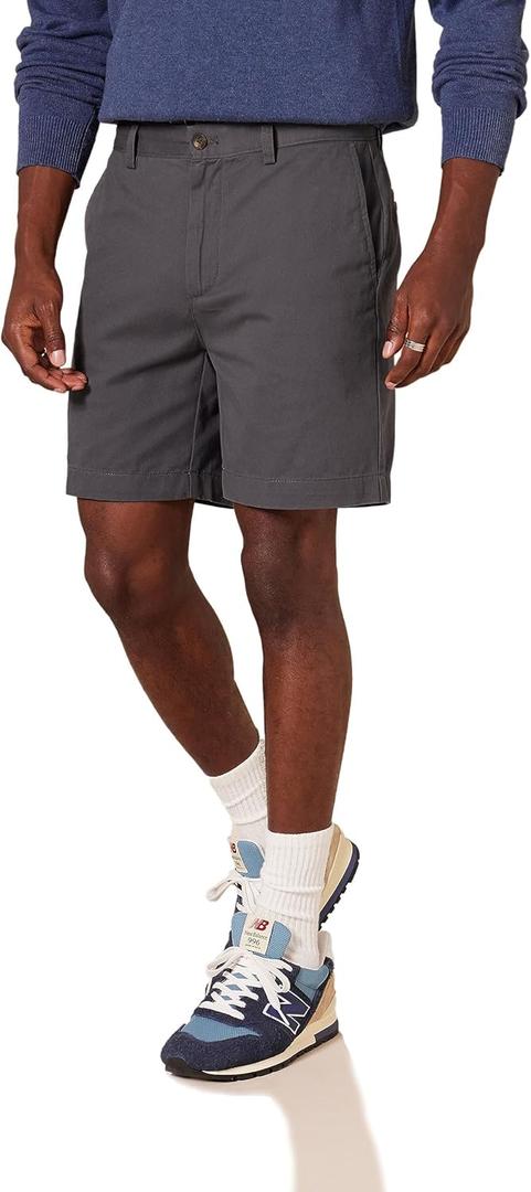 Amazon Essentials Men's Slim-Fit Stretch Golf Short (Gray)
