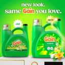 Gain Liquid Laundry Detergent, Freshness, Odor Defense, High Efficiency Washing Machine Liquid Laundry Soap, Original Scent, 132 fl oz, 100 Loads
