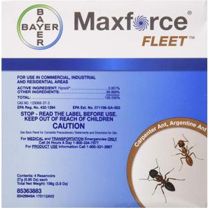 Bayer 10072 Max Force Fleet Ant Gel, Light Yellow