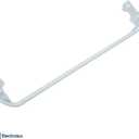 Electrolux 240534801 Door Shelf Retainer Bar for Refrigerators, White