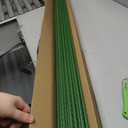 Sturdy Metal Garden Stakes 5 Ft Plastic Coated Steel Plant Sticks for Tomatoes,Trees,Cucumber,Fences,Beans,Pack of 25