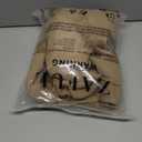 ZAFUL Women's Mock Neck Sweater Long Sleeve Ribbed Knit Basic Cropped Pullover Sweater (4-Khaki)