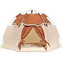 Cat Bed Tents Dog House Indoor Outdoor Lace Mesh Breathable Windows Door Curtains Removable Portable Nest Teepe House 