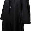 GOLDSTITCH Men Hooded Robe Cloak Knight Fancy Cool Cosplay Costume (3X-Large, Black(cloak))