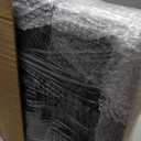 SONGMICS MAZIE Collection - 43 Inches Folding Storage Ottoman Bench, Ottoman Foot Rest, End of Bed Bench, Storage Chest, Load 660 lb, for Living Room, Bedroom, Entryway, Ink Black ULSF077B01