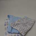 GLLQUEN BABY Swaddle Sleep Sack - 3 Pack Infant Swaddles for Newborn, Baby Swaddling Sack 0-3 Months, Ergonomic Newborn Swaddle Blanket for Baby Boy and Girl, Blue & Elephants, Small/Medium (0-3 Month)