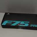 AULA F75 Pro Wireless Mechanical Keyboard,75% Hot Swappable Custom Keyboard with Knob,RGB Backlit,Pre-lubed Reaper Switches,Side Printed PBT Keycaps,2.4GHz/USB-C/BT5.0 Mechanical Gaming Keyboards