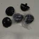 Funmit 316220009 Top Burner Stove Knob Replacement for Frigidaire Replaces AP4322122 PS1991531 EAP1991531 (Black, 5 Pack)