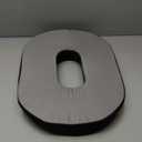 PT ENDORSED Donut Pillow for Tailbone Pain Relief - Hemorrhoid Pillow for Sitting, Orthopedic Donut Seat Cushion for Pressure Relief, Post Surgery, Postpartum Pregnancy, Lifting Cushions for Coccyx (Medium - 17.5" x 14" x 2.75")