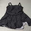 Eomenie One Piece Swimdress Swimsuits for Women Tummy Control Swim Dresses Skirt Bathing Suit 20W, Black Polka Dots 