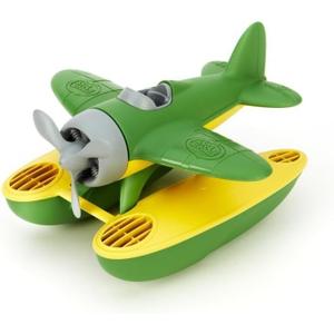 Green Toys Seaplane in Green Color - BPA Free, Phthalate Free Floatplane for Improving Pincers Grip. Toys and Games ,9 x 9.5 x 6 inches