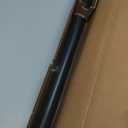 Ivilon Drapery Treatment Window Curtain Rod - Square Design 1 1/8 Rod. 28 to 48 Inch. Black