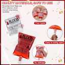 123 Pcs Nurse Graduation Party Supplies Set, Iv Blood Bag for Drink Dram Pill Bottles Test Tube Syringe Kidney Basin for Nurse Week Bsn Rn Lpn School College Nursing Graduation Party Favors Decoration