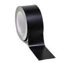 Black Aluminum Foil Tape High Temp Heavy Duty Adhesive HVAC Sealing Hot Cold Air Duct Tape for Pipe Metal Repair (2 IN x 64 FT 3.9 Mil)