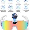 POV Glasses 4K Baseball Glasses with Camera Smart Camera Glasse for Men Women Sunglasses with Cameras