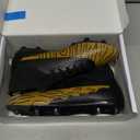 DREAM PAIRS Men's Soccer Cleats Lightweight Football Cleats Professional Training High-top Soccer Shoes