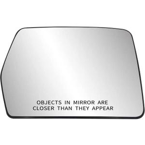 Passenger Right Side Heated Exterior Mirror Glass Replacement Compatible with Ford F150 2004 2005 2006 2007 2008 2009 2010 2011 2012 2013 2014 (Passenger Side (Right))