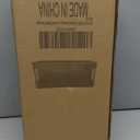 Handwoven Wicker Storage Basket-Hyacinth Material,Toilet Paper Holders with Handles,Storage Baskets for Organizing Living Room,Bedroom,Closet