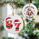 2 x 67 Ornament | Six Seven Christmas Ornament | 2025 Funny Christmas Ornaments | Funny 67 Meme Ornament | Funny Xmas Gifts | Stocking Stuffers for Teens