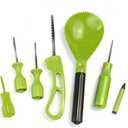 Pumpkin Masters Premium Carving All-in-One Party Kit  Large Handled Tools and Patterns for Ultimate Halloween Pumpkin Carving Experience