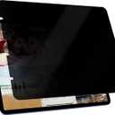 Peslv Privacy Screen Protector Compatible With iPad Pro 12.9 Inch 2018 2020 2021 2022, Anti Glare Blue Light Spy Filter Private Cover, High Sensitive Bubble-Free Easy Install Black Security Screen