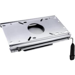 Aluminum Fore & AFT Boat Seat Slider,Universal Fit for Most Standard Boat Seat Pedestal Bases 5.3 * 5.3 inch