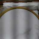 Lavish Home Nesting Tables - Set of 3 Round Side Tables for Living Room, Bedroom, or Home Office - Faux Marble End Table Set - Modern Living Room Furniture (White)