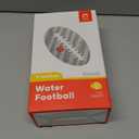 QPAU Waterproof Football, 2 Pack 9 Inches Outdoor Games for Adults and Kids, Fun Swimming Pools Toys and Accessories for Beach Lake Park Backyard