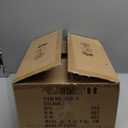 JERANDO Black Semi Flush Mount Ceiling Light Fixture, Modern Glass Drum Ceiling Lights, 3Light Hallway Light Fixtures for Kitchen Island, Bedroom, Bathroom, Laundry Room, Entryway