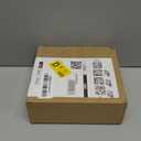 2.5oz Ceramic Espresso Cups with Wooden Handle, Small Coffee Cups Double Shot Espresso Cups Set of 4 (Black&White)