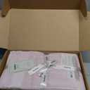 Ozdilek 2-Piece Bath Towels, 30x60 550GSM 30x60 Inches, 100% Turkish Cotton, Luxury Quick Dry, Extra Large, Fade-Resistant, Eco-Friendly, Spa Towel, Cotton Towel (Mauve Pink)