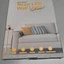 Happy Birthday Neon Sign - 16.5x10inch Custom Neon Sign for Wall Decor, Happy Birthday Light Up Sign Backdrop with Dimmable Switch for Bar Backyard Garden Party Best Kids Gift (Warm White)