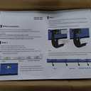 YITAMOTOR 6 inches Running Boards Compatible with 2007-2018 Silverado/GMC Sierra 1500 & 2500HD 3500HD Crew Cab, 2019 Silverado/Sierra 2500HD 3500HD Side Step Nerf Bar (Gas Engine ONLY)