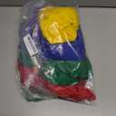 Rainbow Backdrop Curtains 107ft Bright Colorful Backdrop Covers for Unicorn Party Baby Shower Photo Booth Birthday Stage Home Events Decor 5 Panels (Rainbow)