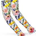 3 x ShinHye UV Cooling Sleeves Gardening Sleeves UV Protection Anti-Scratch Sun Protection Arm Sleeves for Garden Outdoors