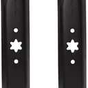 942-04290 Mulching Mower Blades for Cub Cadet Enduro XT1-46 XT2-46 ZT1-46 LT46 LX46 LTX1045 LTX1046 RZT46, for Craftsman T140 T240 942-04290-X 942-04244 for 46 inch Deck 6 Point Star 2 Pack