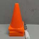 Bedwina Race Car Birthday Party Decorations - (36 Pcs) 12 - 8-Inch Orange Mini Cones for Kids & 24 Black & White Checkered Flags on Sticks - Race Car Themed Birthday Party Decor & Centerpiece Supplies